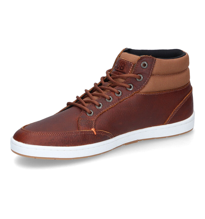 Hub Industry 2.0 Cognac Bottines voor heren (314729) - geschikt voor steunzolen