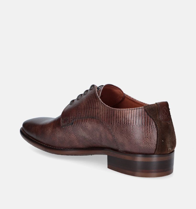 Ambiorix Jurassic Bruine Veterschoenen voor heren (349108)