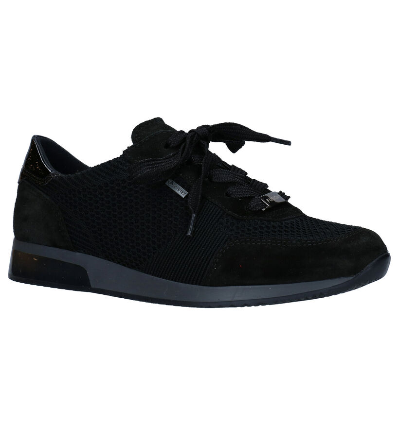 Ara Lissabon Gore Tex Chaussures à Lacets en Noir en daim (282786)