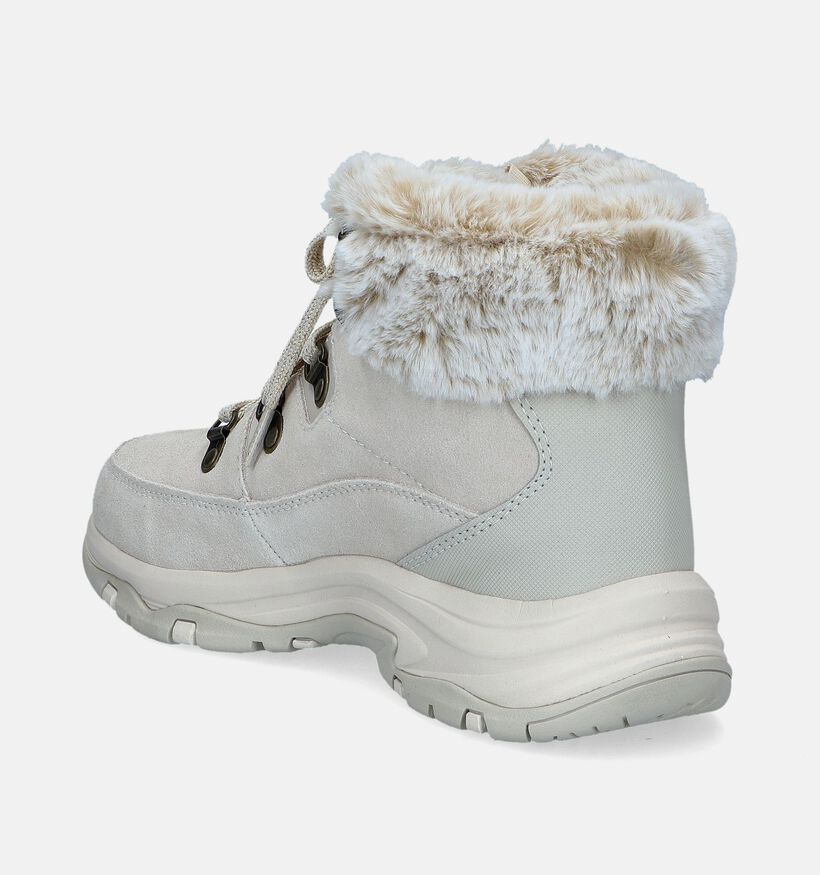 Skechers Trego Bottines en Blanc pour femmes (345179)