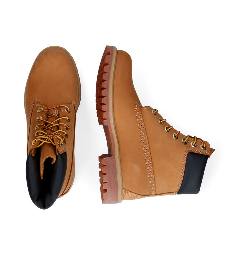 Timberland Inch Premium Boots à lacets en Camel pour hommes (352855) - pour semelles orthopédiques