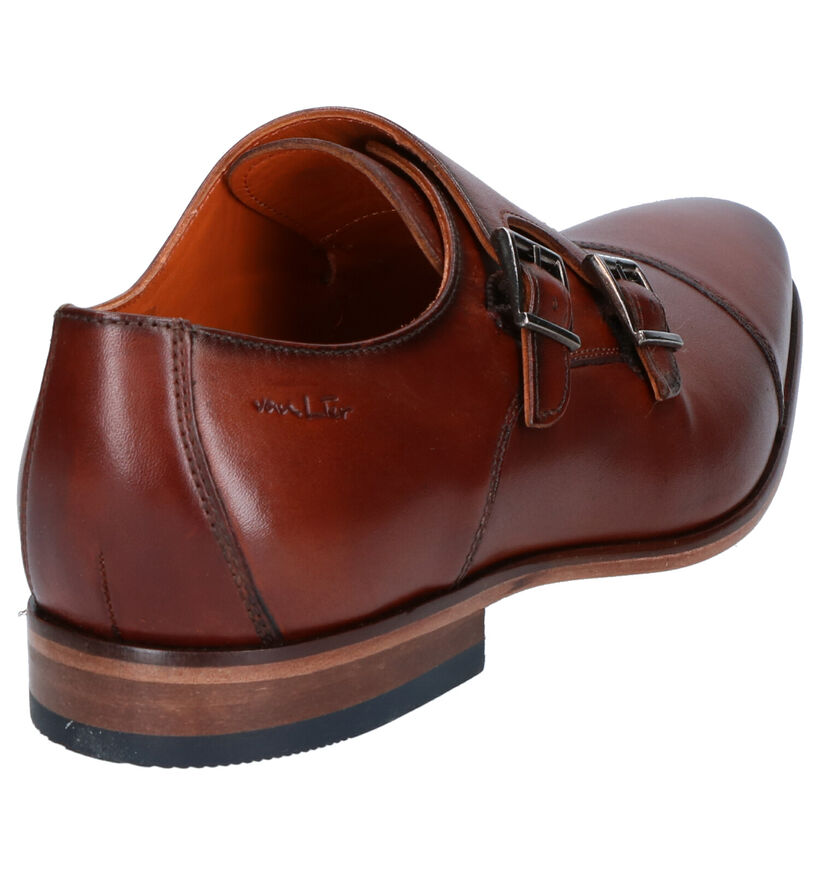 Van Lier Chaussures habillées en Cognac en cuir (272953)