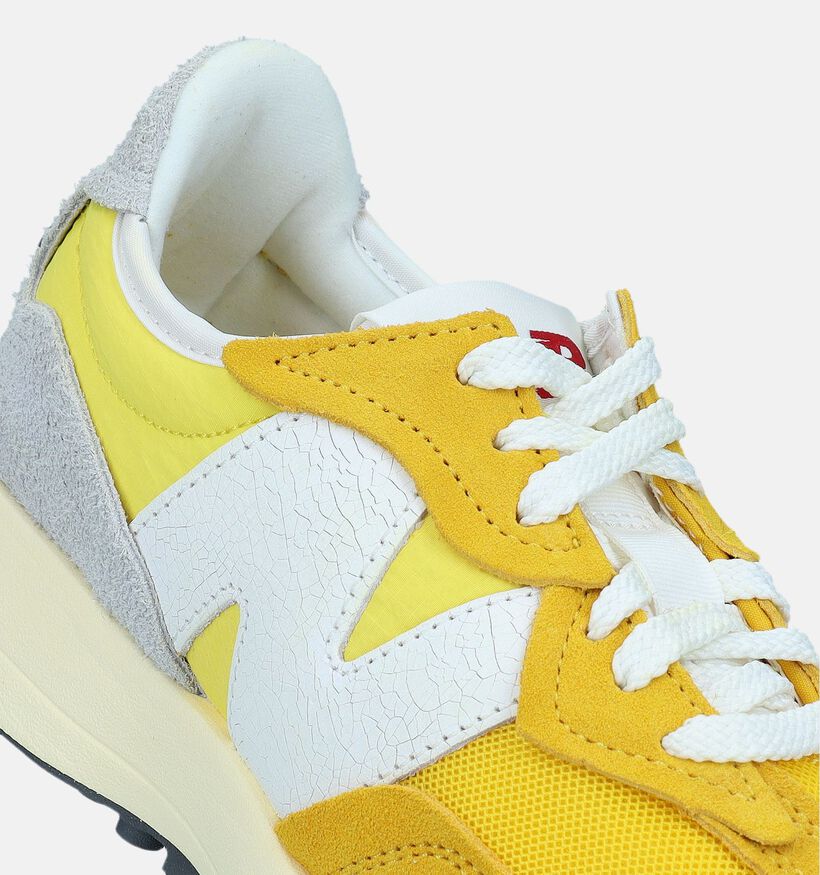 New Balance U 327 Gele Sneakers voor dames (334601) - geschikt voor steunzolen