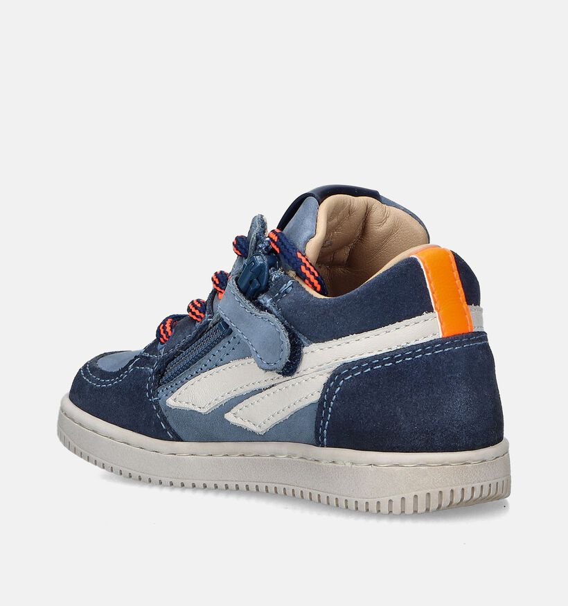 STONES and BONES Nomi Blauwe Babyschoenen voor jongens (349168) - geschikt voor steunzolen