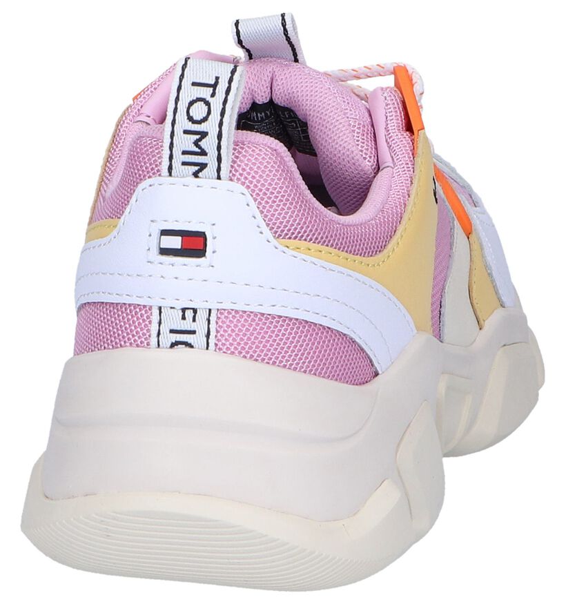 Witte Sneakers Tommy Hilfiger Chunky in kunstleer (241733)