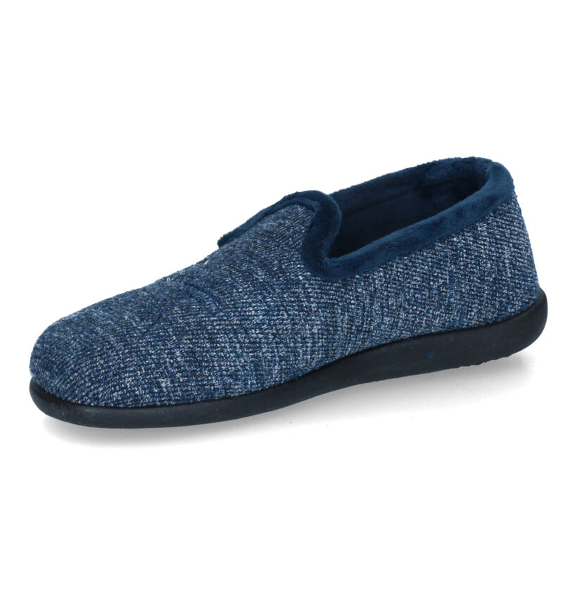 Milo & Mila Blauwe Gesloten pantoffels voor jongens (332280)