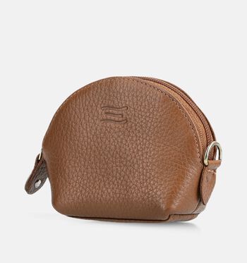 Crinkles Petite maroquinerie Noir/Orange/Beige/Cognac/Marron/Vert