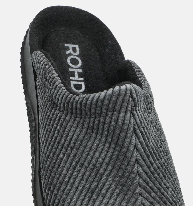 Rohde Zwarte Pantoffels voor heren (379280)