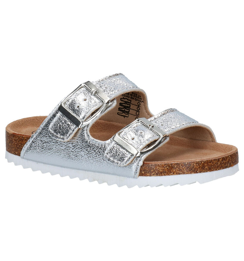 Xti Nu-pieds en Argent en simili cuir (284443)