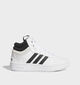 adidas Hoops Mid Classic Baskets montantes en Blanc pour gar&ccedil;ons (375380)