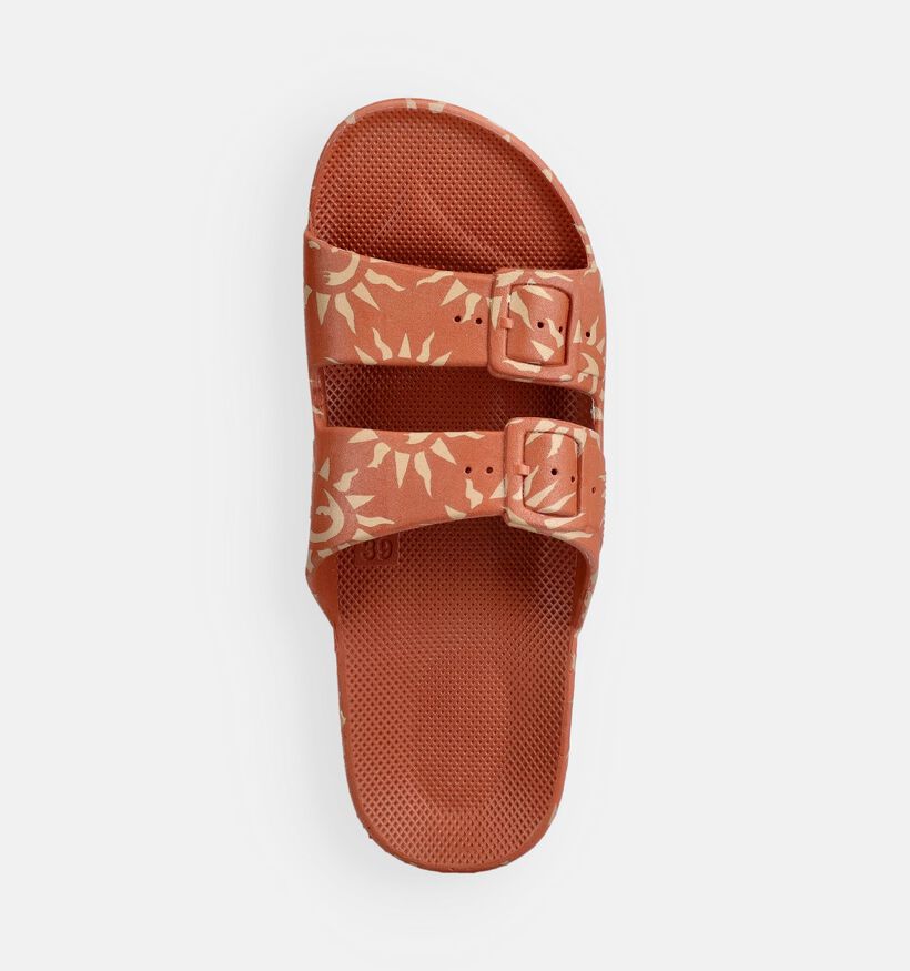 Freedom Moses Original Fancy Sun Bruine Slippers voor dames (370842)