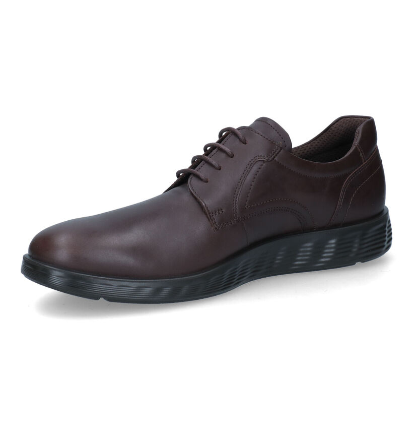 ECCO Lite Hybrid Chaussures à lacets en Noir pour hommes (336828) - pour semelles orthopédiques