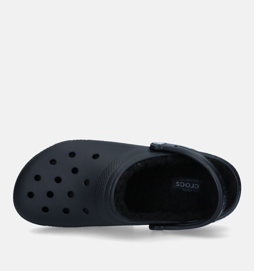 Crocs Classic Lined Nu-pieds en Noir pour hommes (329656)