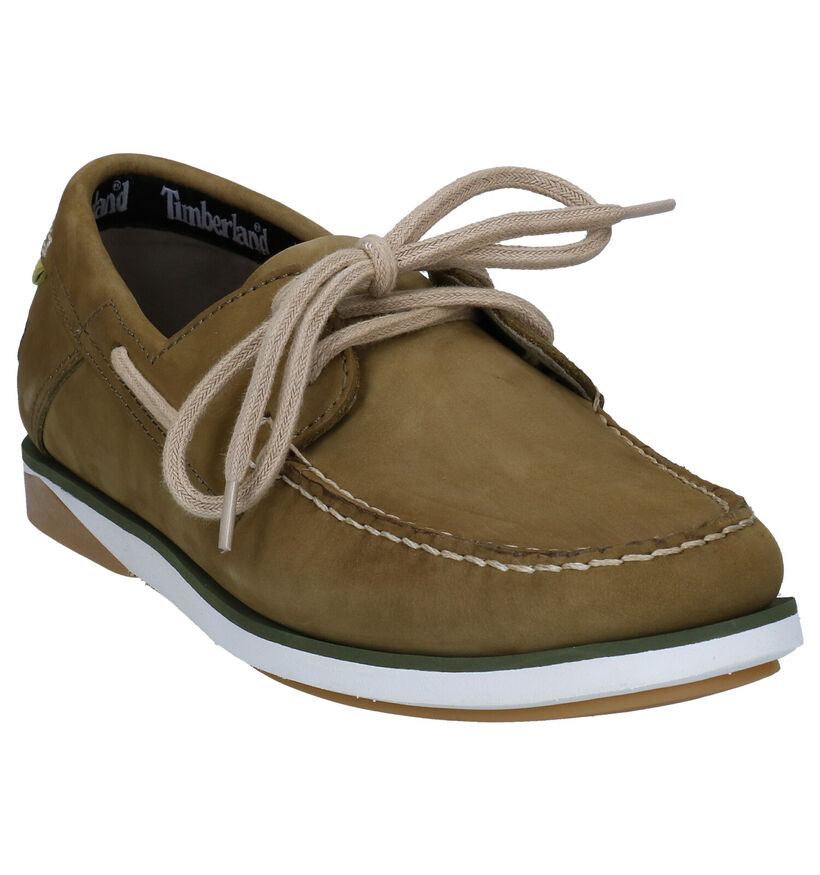 Timberland Atlantis Blauwe Bootschoenen in nubuck (285924)