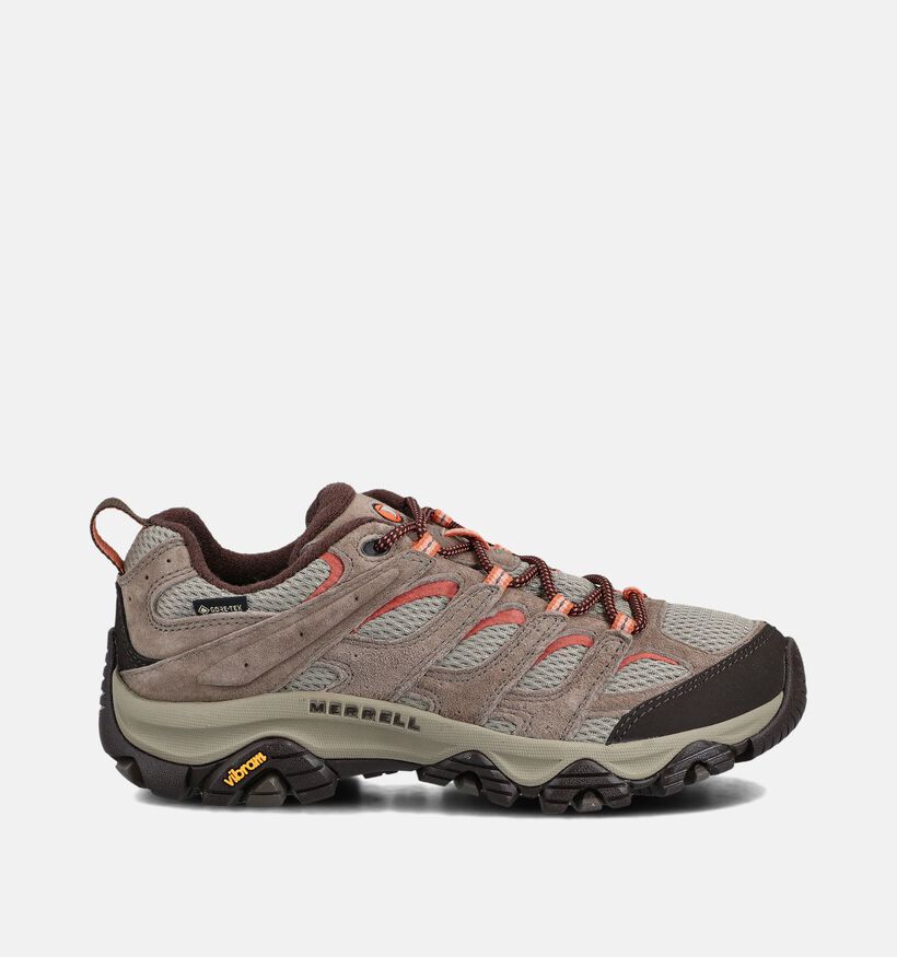 Merrell Moab 3 GTX Taupe Wandelschoenen voor dames (363640) - geschikt voor steunzolen