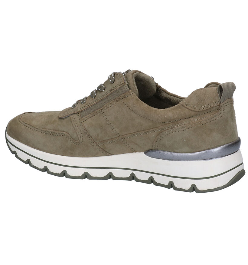 Tamaris Chaussures à lacets en Khaki pour femmes (296760) - pour semelles orthopédiques
