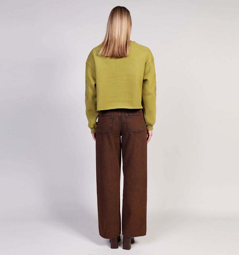 Orfeo Pull en Vert kaki pour femmes (364324)