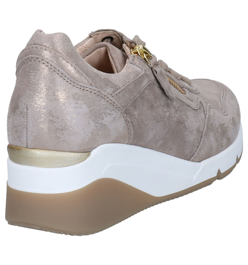 Gabor OptiFit Chaussures à lacets en Taupe en daim (271690)