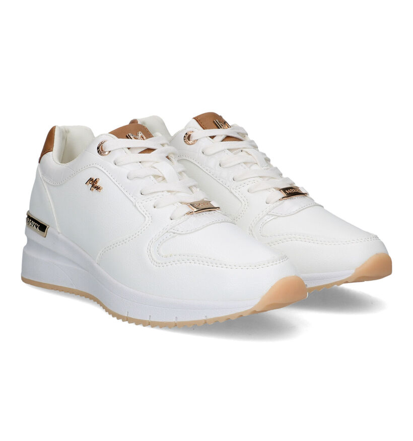 Mexx Hena Witte Sneakers voor dames (319583) - geschikt voor steunzolen