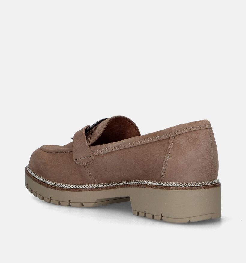 Tamaris Beige Chunky instappers voor dames (344618)