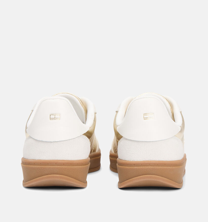 Tommy Hilfiger Mu Jackie Metallic Gouden Sneakers voor dames (366169) - geschikt voor steunzolen