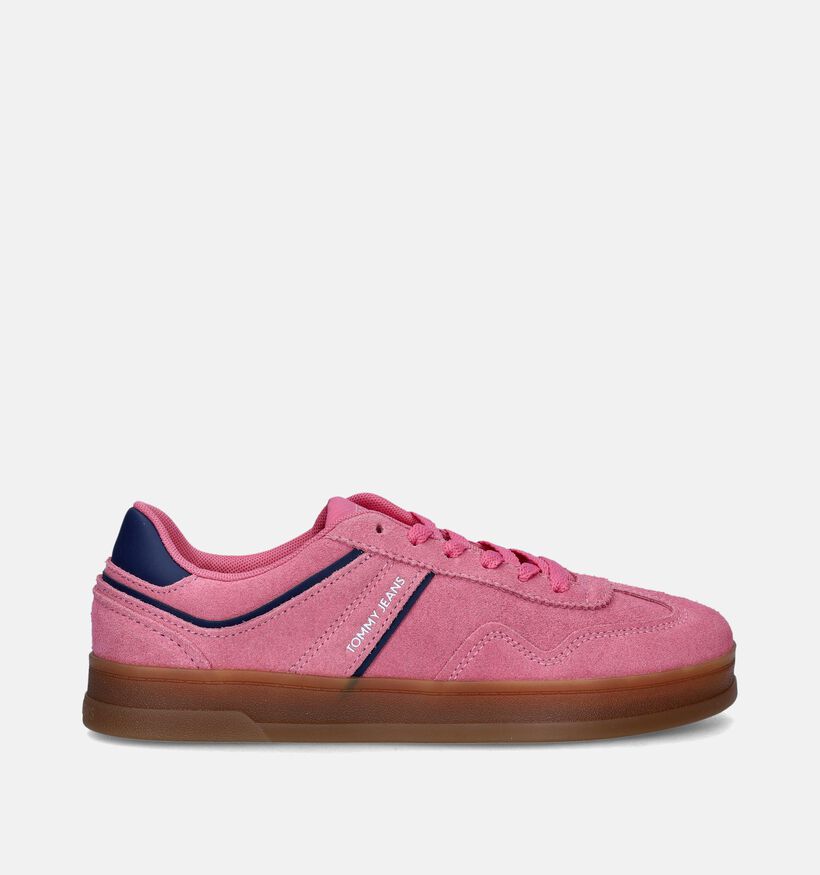 Tommy Hilfiger The Greenwich Suede Blauwe Sneakers voor dames (349707) - geschikt voor steunzolen