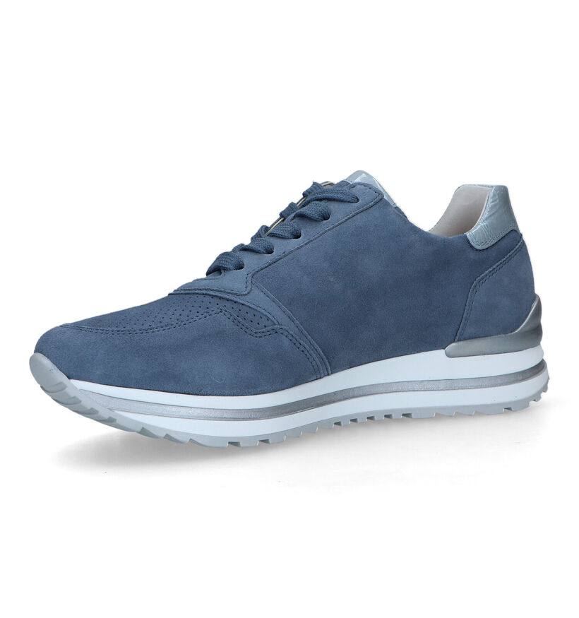 Gabor OptiFit Blauwe Sneakers voor dames (323172) - geschikt voor steunzolen