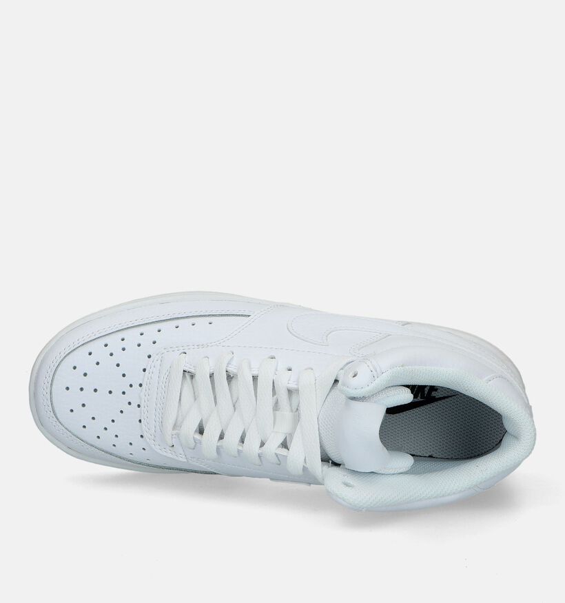 Nike Court Vision Baskets en Blanc pour femmes (328004)