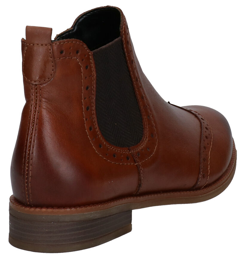 Remonte Chelsea Boots en Cognac en cuir (282745)