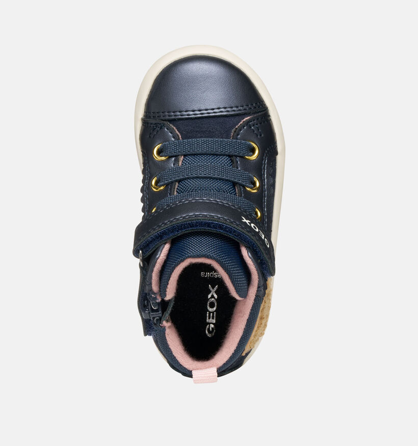 Geox Gisli Chaussures hautes en Bleu foncé pour filles (361910) - pour semelles orthopédiques