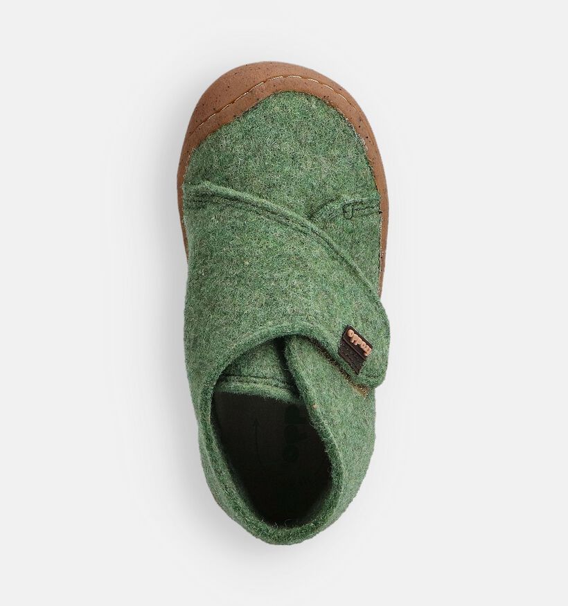 Froddo Pantoufles en Vert pour filles, garçons (364959) - pour semelles orthopédiques