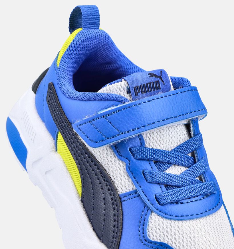 Puma Trinity 2 LT Blauwe Sneakers voor jongens, meisjes (366659) - geschikt voor steunzolen