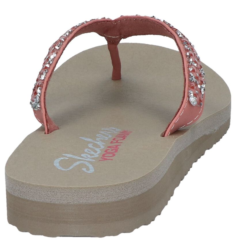 Roze Teenslippers Skechers Meditation Daisy Delight in kunstleer (247180)