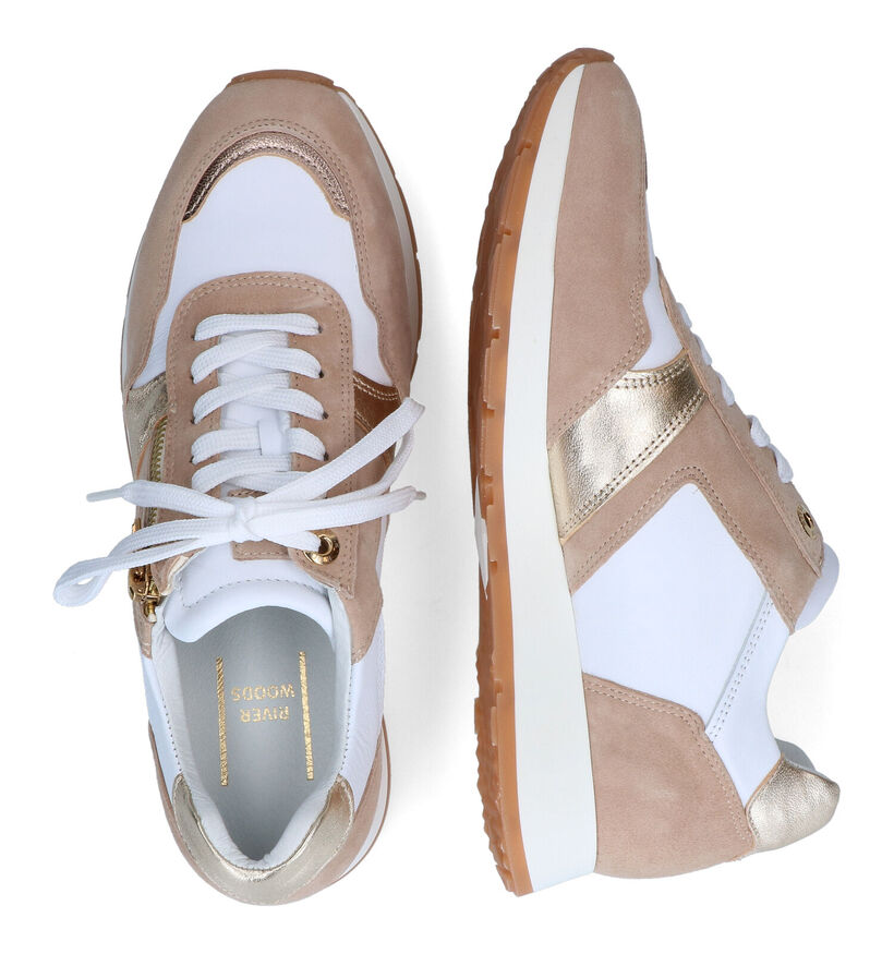 River Woods Bionda Beige Sneakers voor dames (306870) - geschikt voor steunzolen