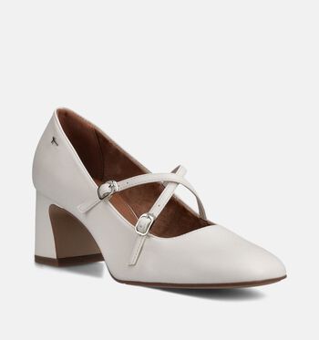 Tamaris Escarpins Blanc/Argent