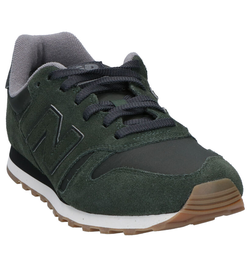 New Balance ML 373 Baskets en Bleu en daim (293564)