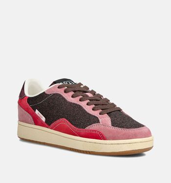 Boax Studio Sneakers Zwart/Goud/Roze/Groen