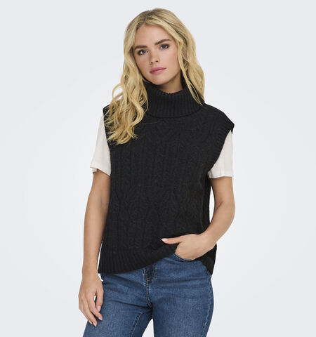 Pulls sans manches noir