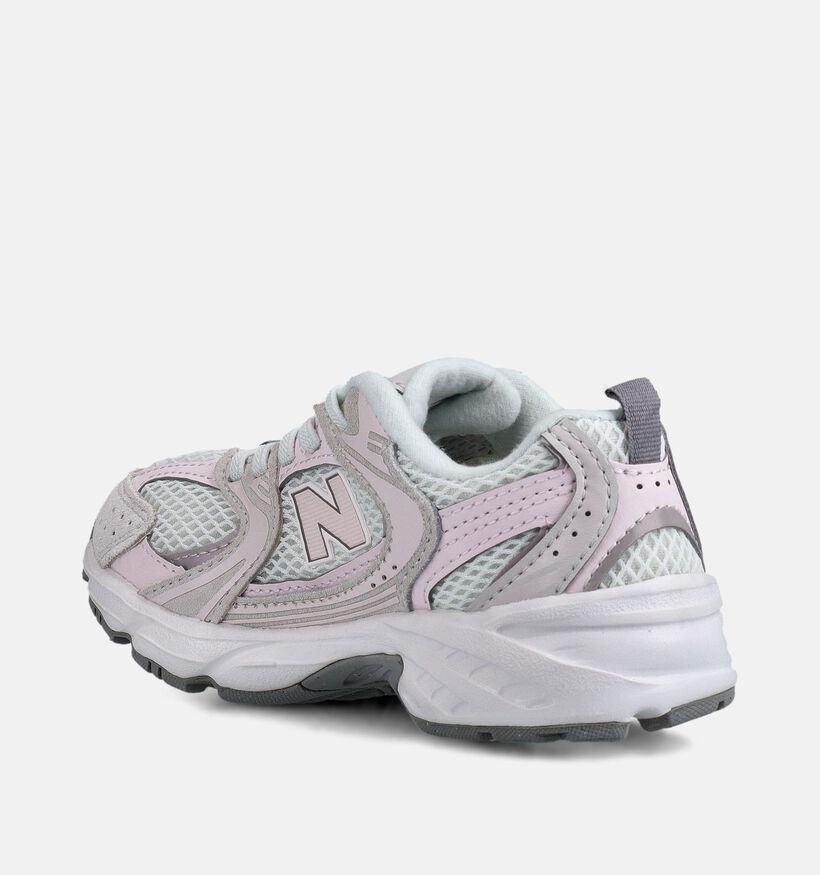 New Balance 530 Lichtroze/Lichtgrijze Sneakers voor meisjes (366200) - geschikt voor steunzolen