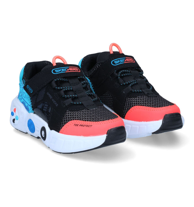 Skechers Gametronix Baskets en Noir pour garçons (302929)