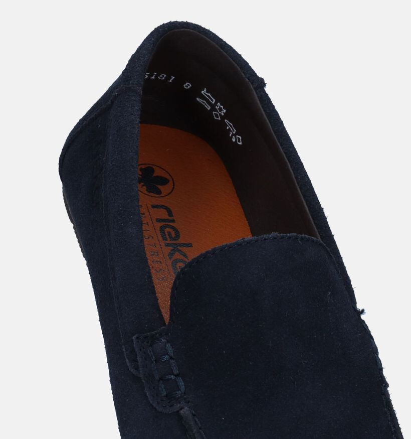 Rieker Chaussures à enfiler en Bleu foncé pour hommes (339167) - pour semelles orthopédiques