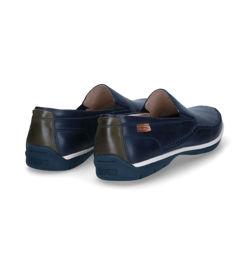 Pikolinos Mocassins en Bleu foncé en cuir (308037)