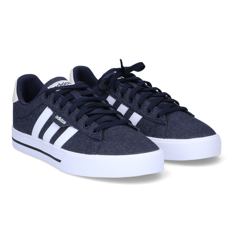 adidas Daily 3.0 Baskets en Noir pour hommes (326304) - pour semelles orthopédiques