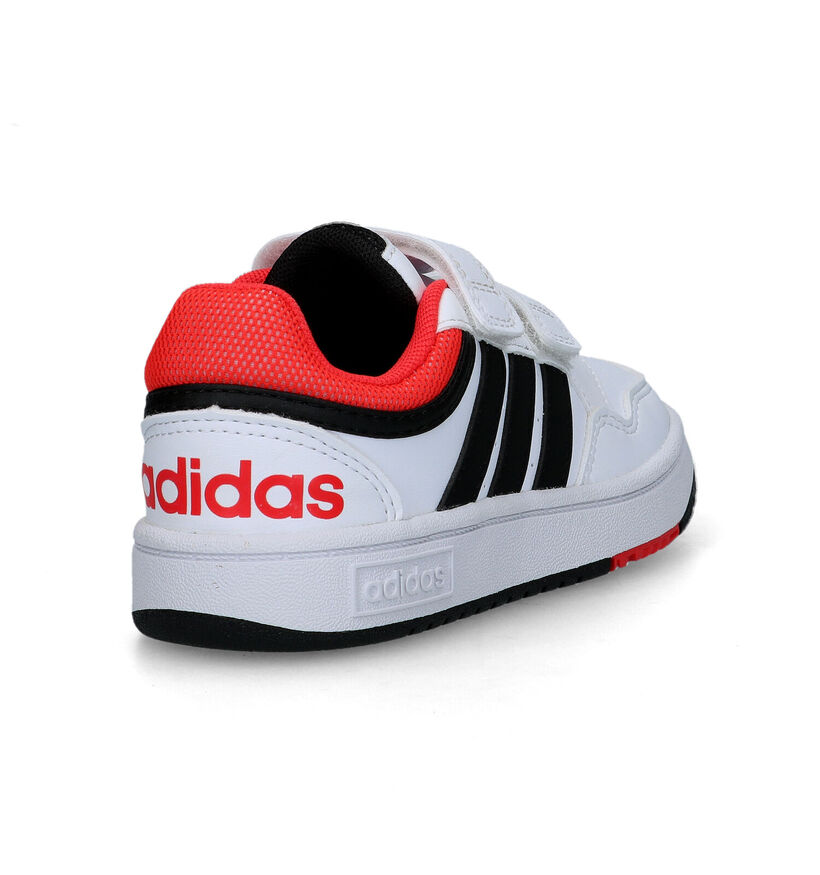 adidas Hoops 3.0 CF Witte Sneakers voor jongens, meisjes (334830)