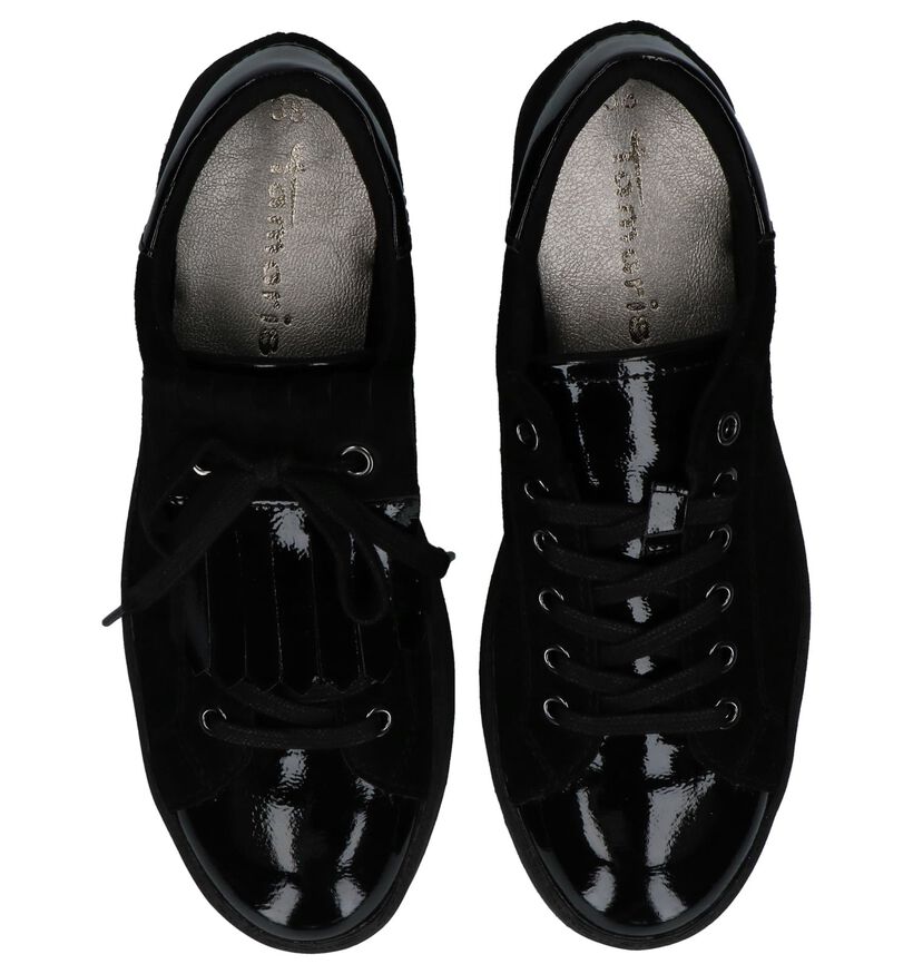 Tamaris Chaussures à lacets en Noir en daim (226778)