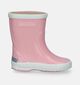 Bergstein Bottes de pluie en Rose pour filles (280579) - pour semelles orthopédiques