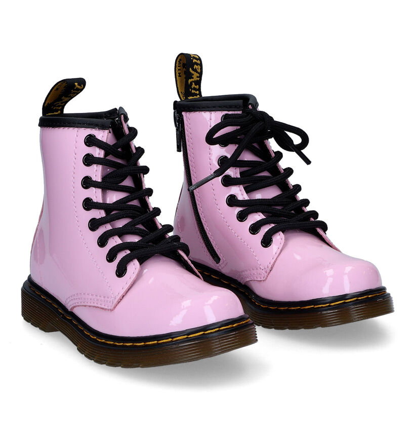 Dr.Martens 1460 J Bottines en Rose pour filles (312765)