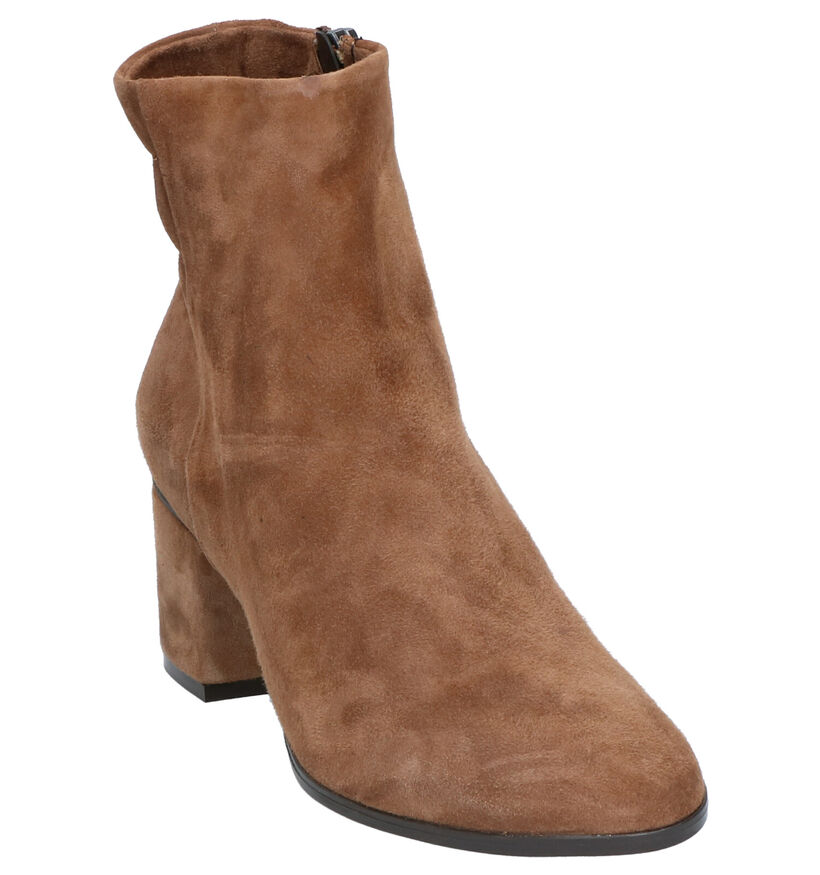 Gosh Taupe Enkellaarzen in daim (255034)