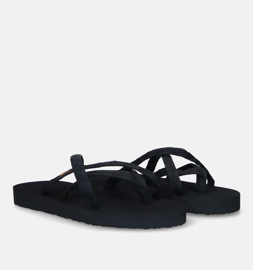 Teva Olowahu Tongs en Noir pour femmes (321764)