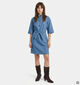 Vila Vacca Robe mi-longue en Bleu pour femmes (378496)